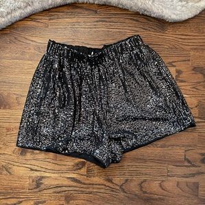 Showpo Sparkly Shorts